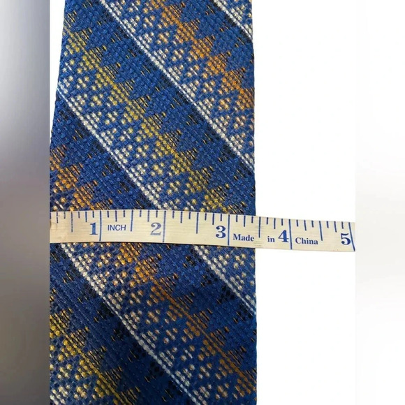 Vintage Yves Saint Laurent Tie 100% Silk - Picture 5 of 5